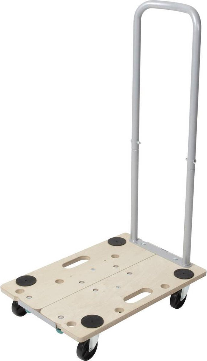 Wolfcraft – Möbelroller mit Griff – 250 kg – 590 x 195 mm – Umzugswagen – Hund – 5548000