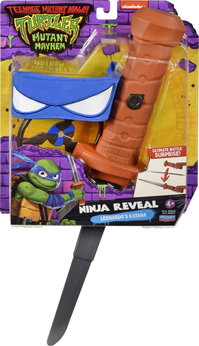 Ninja Turtles Leonardo verwandelt Katana