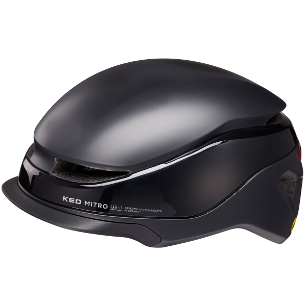 Ked Fahrradhelm Mitro UE-1 l (58-61 cm) – Mattschwarz