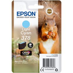 Epson 378 helle Cyan-Tintenpatrone