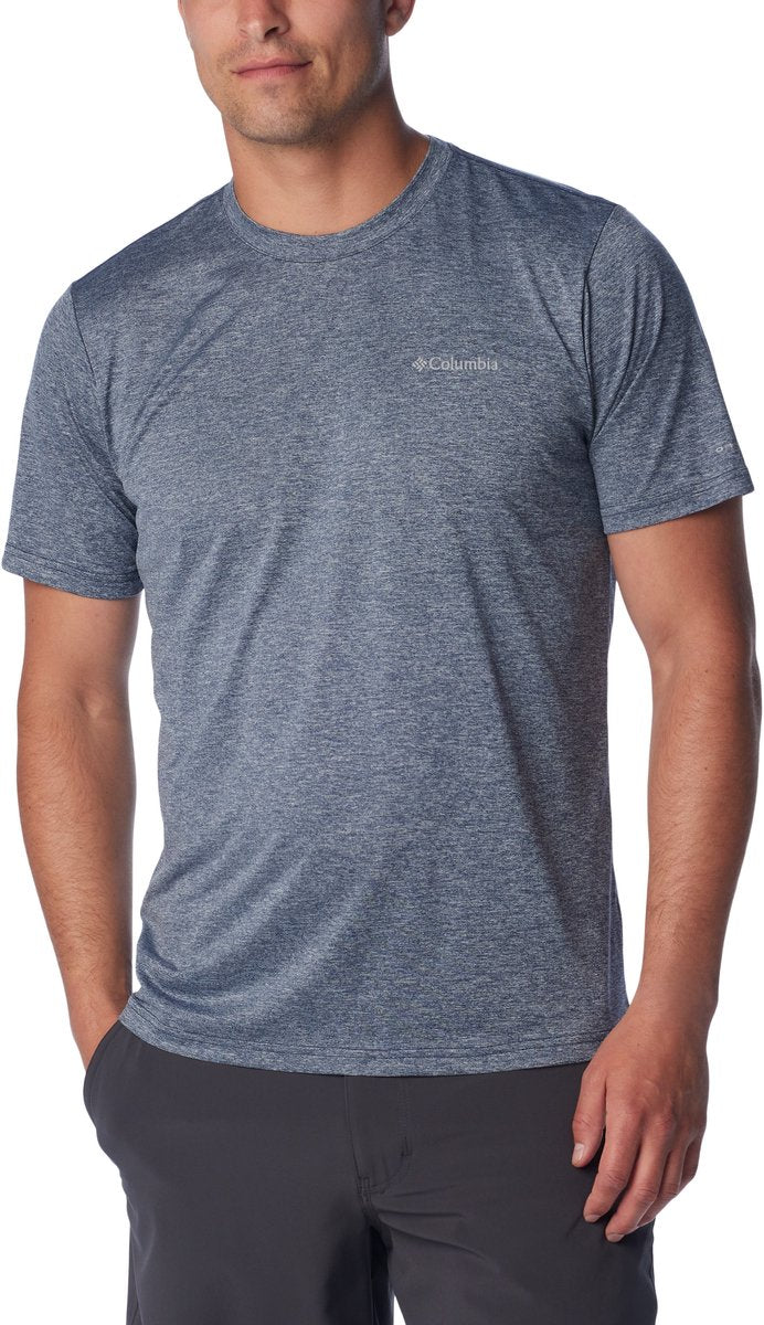 Columbia Hike™ Crew Herren-Outdoor-Shirt – College Navy Heather