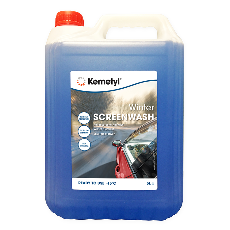 Kemetyl 1060985 - winter screenwash -15°c pgs vrij 5l | 3 stuks