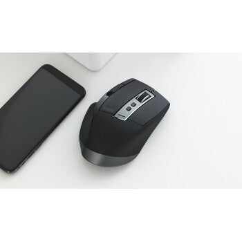 Rapoo 9900m kabelloses, ultraschlankes Multimode-Schreibtischset in Schwarz