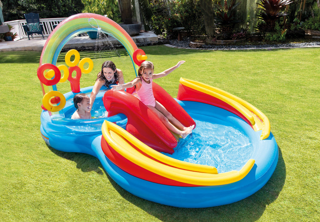Intex spielen Schwimmbad Regenbogen