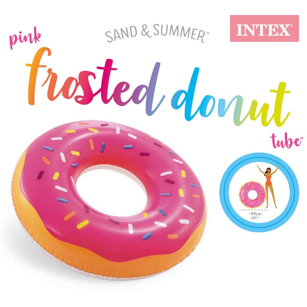 Intex Pink Donut-Schwimmbecken