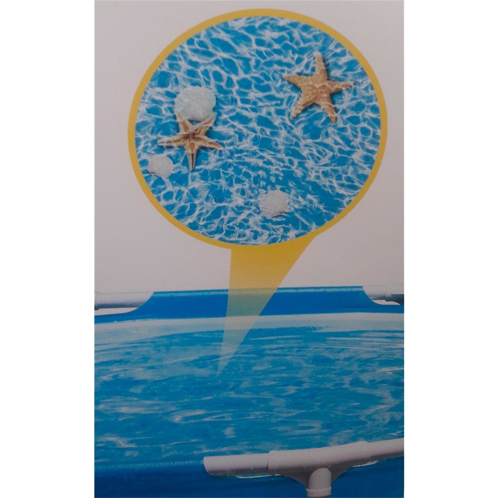 Intex 28206np Beachside Metallrahmen-Schwimmbecken 305x76 cm ohne Filterpumpe