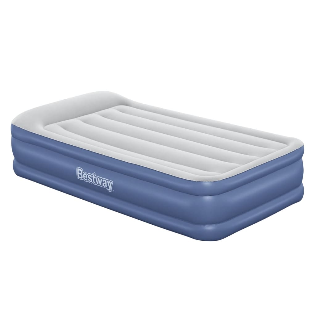 Bestway Luftbett Tritech 46 cm Twin Blaugrau