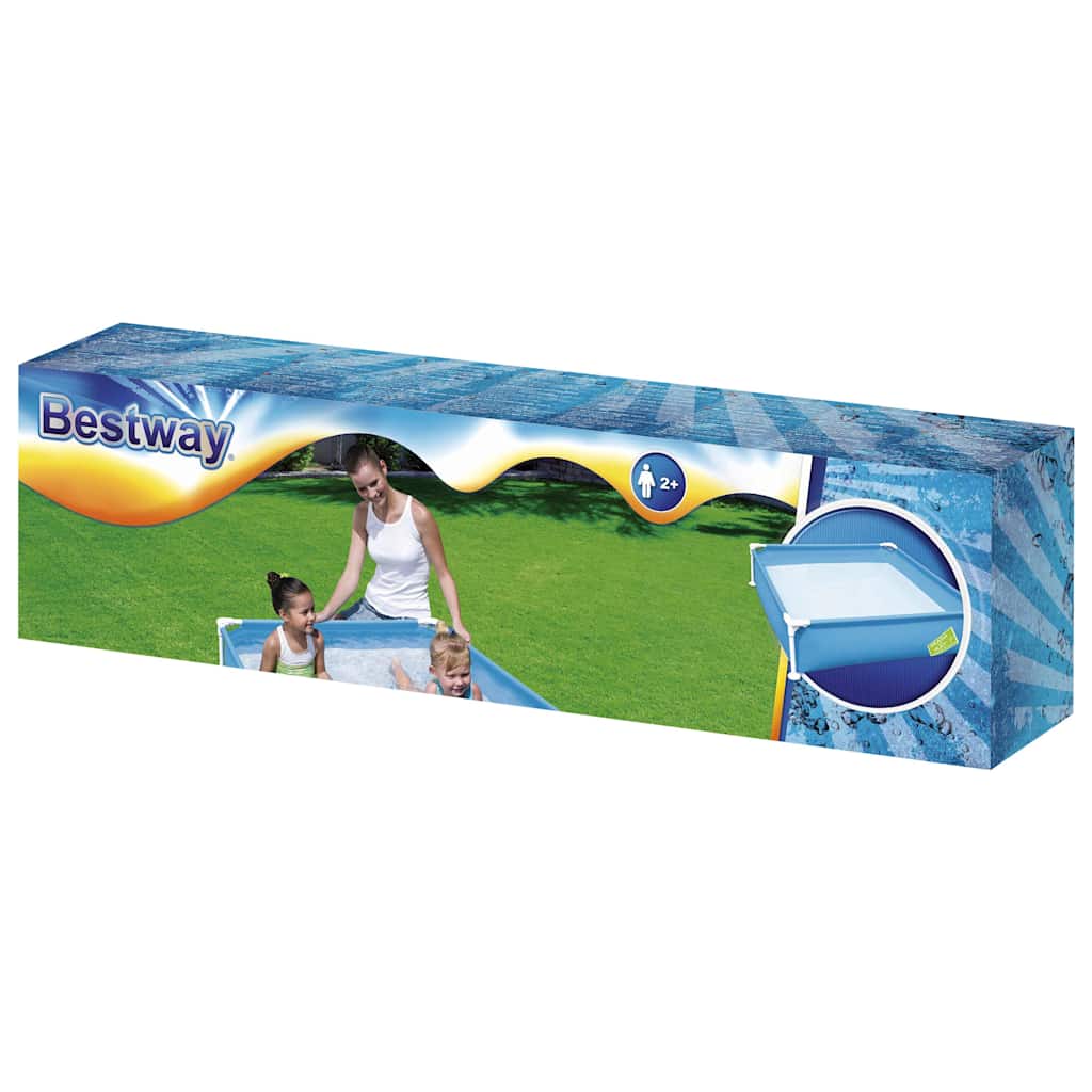 Bestway-Schwimmbecken 1,22 m x 1,22 m x 30,5 cm, mein erster Rahmenpool