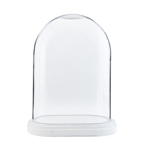 Clayre Eef Glasglocke 6gl1764 transparent 26x15x33 cm