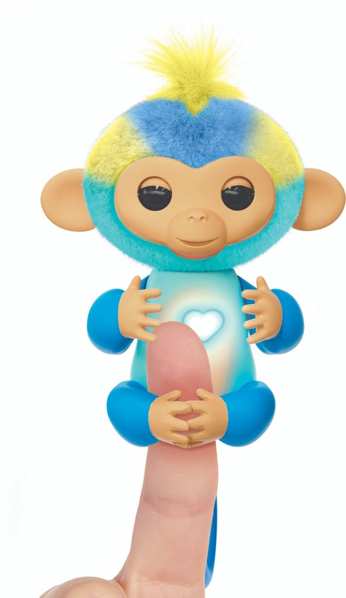Fingerlings 2.0 Affe Leo + Licht und Ton blau