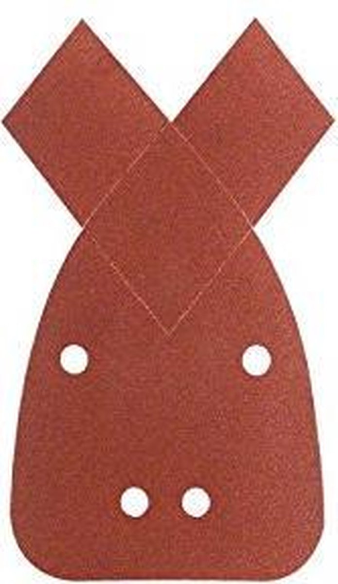 Bosch 5-teiliges Schleifblatt-Set für Multischleifer 95 x 135 mm – Körnung 40