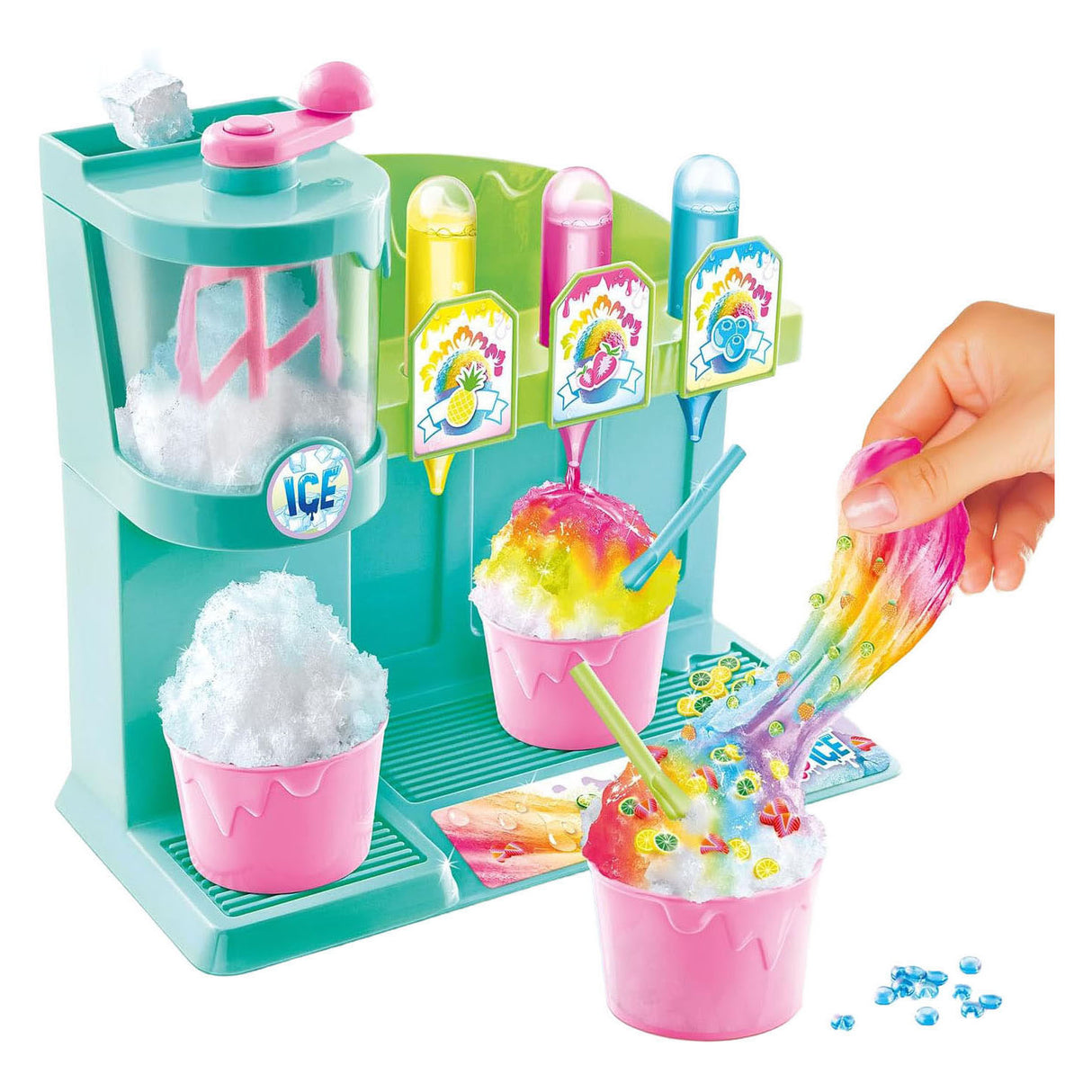 Also Schleim-Schleim-Eis-Maschine
