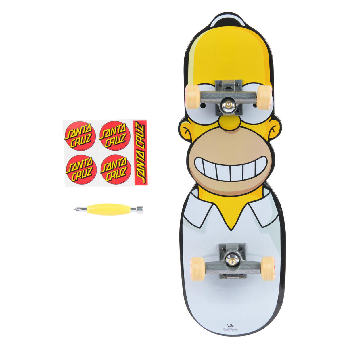 Tech-Deck, das Simpsons-Handboard, authentische Mini-Skateboards (nur für den Handgebrauch)
