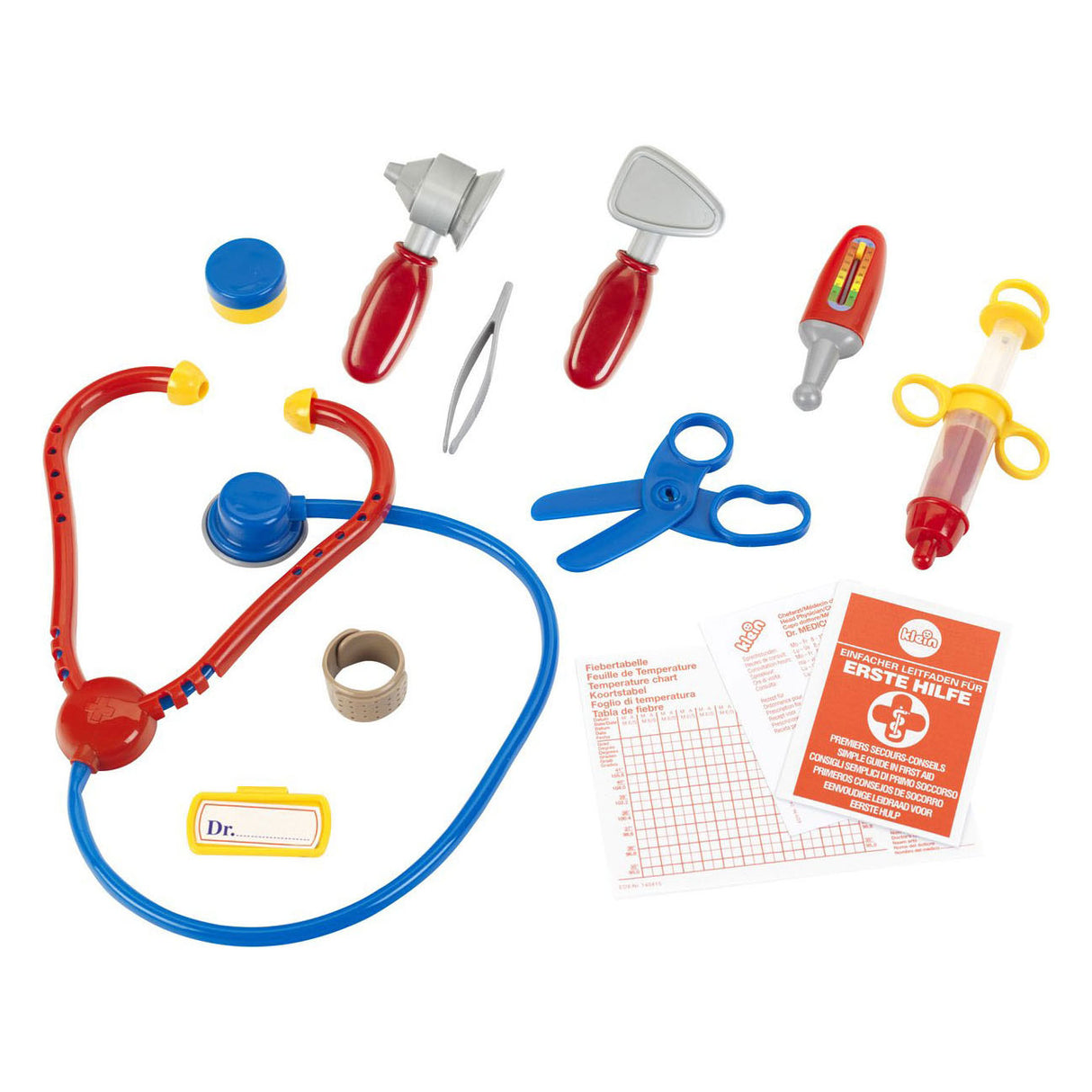 Klein Toys - Arztkoffer - mit Zubehör - Rot