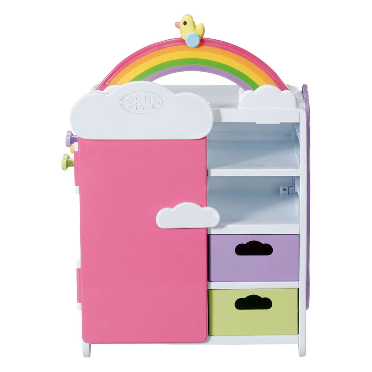Baby Born Regenbogen-Garderobe