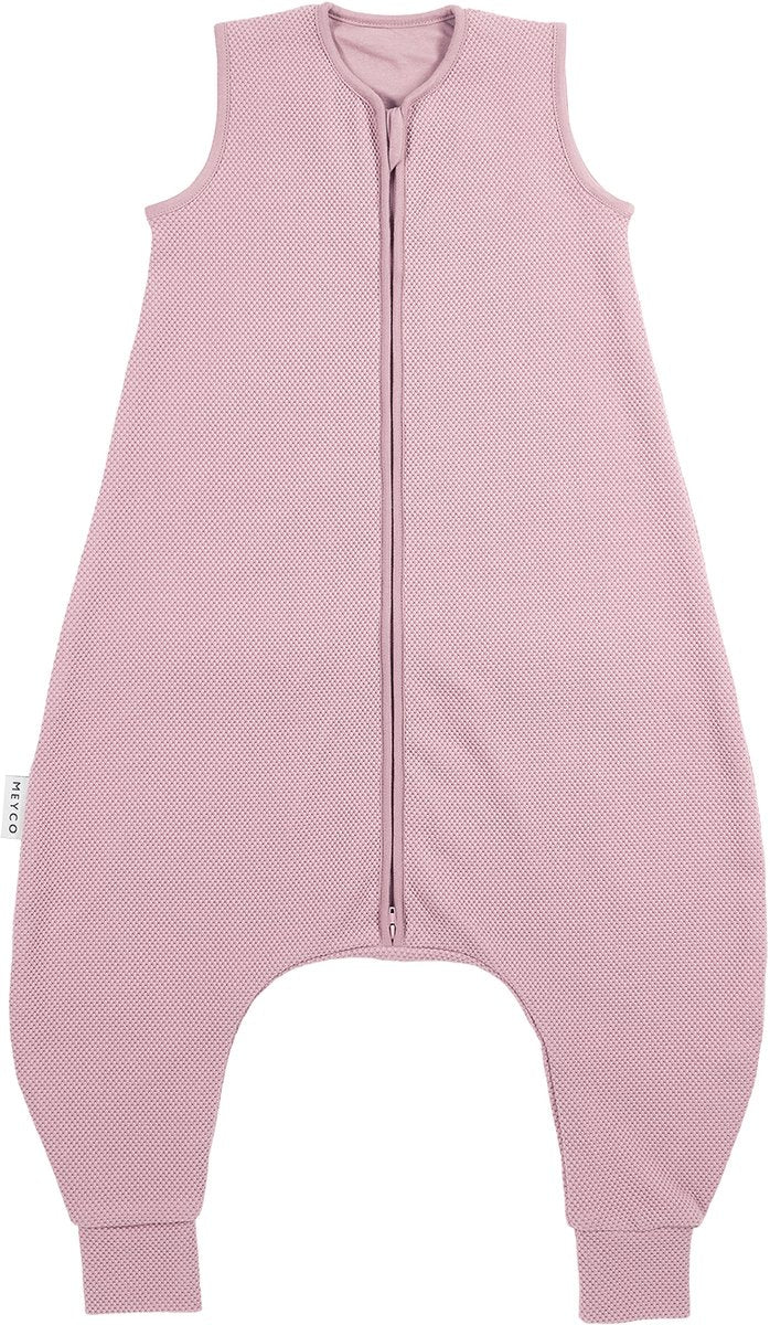 Meyco Baby Studio Collection klassischer Schlaf-Overall-Pullover – Lila-Rosa – 92 cm – 1,0 Tog