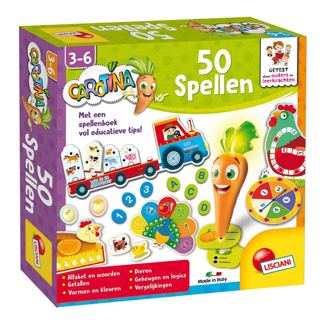 Lisciani Carotina Labor 50 Spiele