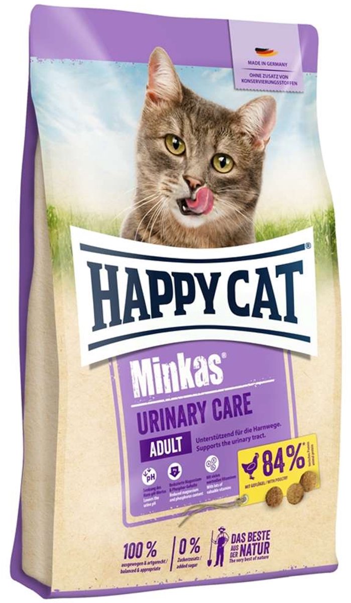 Happy Cat Minkas erwachsenes Urinpflegegeflügel – 10 kg