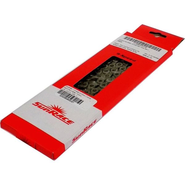 Sunrace CNM94 - Kette 9 - Geschwindigkeit 116L - Grau