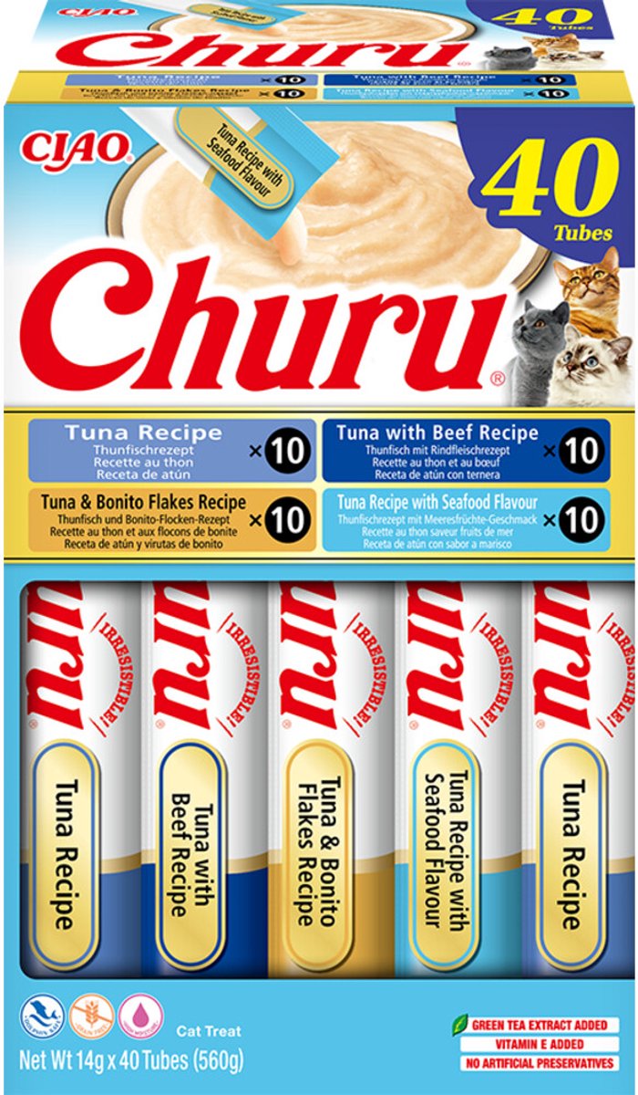 Ciao Churu Katzenpüree Thunfisch 40x14 gr