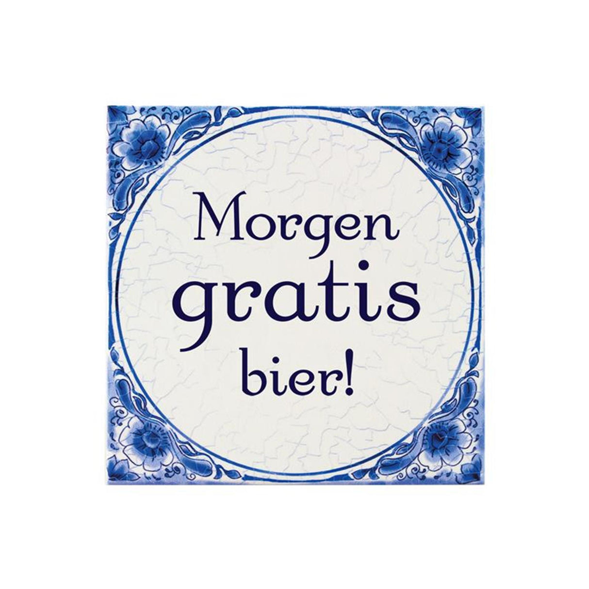 Paperdreams Fliese Delfter Blau – Gratisbier morgen