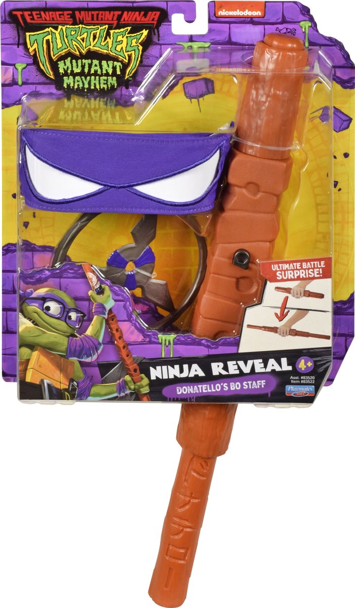 Ninja Turtles Film Donatello verwandelt Bo-Stab