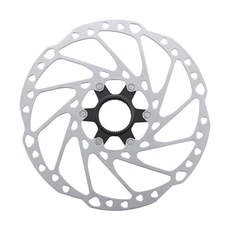 Shimano Bremsscheibe Deore SM-RT64 – 203 mm – Zentralverschluss (Werkstattverpackung)