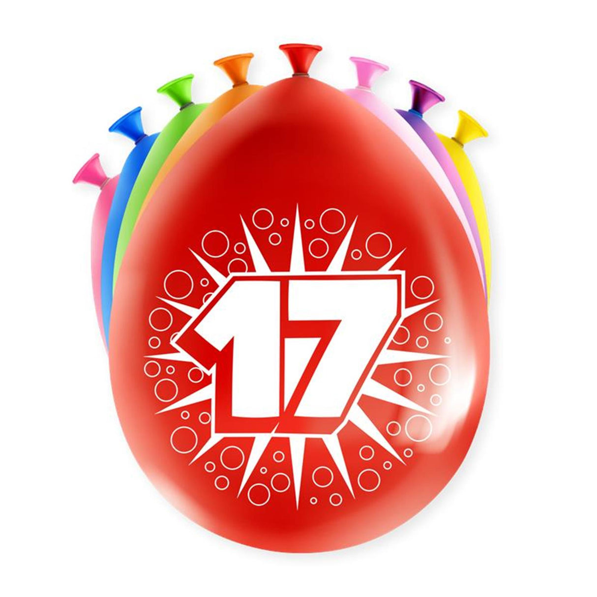 Paperdreams fröhlicher Partyballon – 17 Jahre
