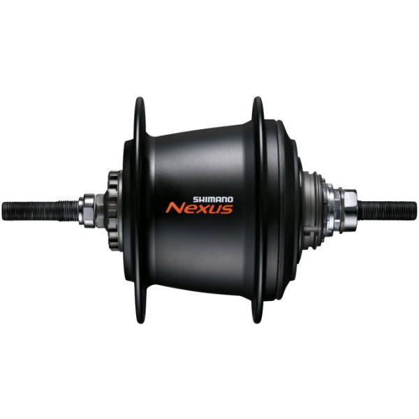 Shimano Nabenschaltung Nexus 7 SG-C3001 für Rollenbremsen Felgenbremse – 32 Löcher – Schwarz