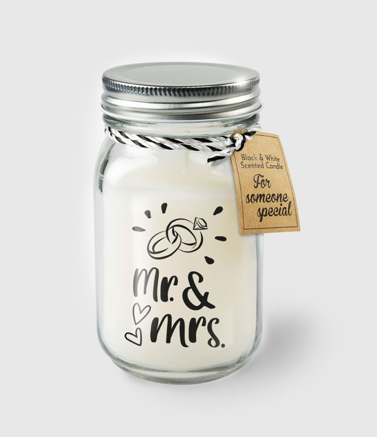 Paperdreams Duftkerze im Glas – mr. Frau.