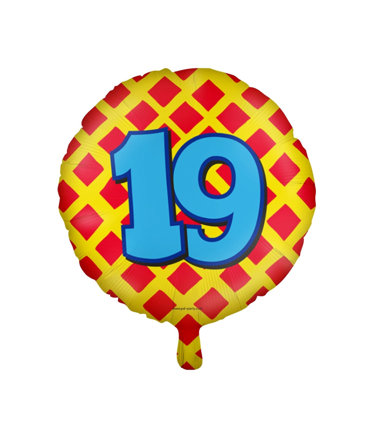 Paperdreams fröhlicher Folienballon – 19 Jahre