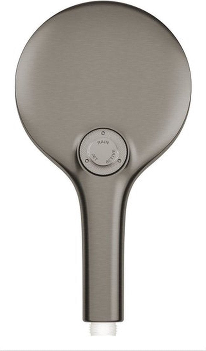 Grohe Rainshower Smartactive Handbrause – 13 cm – 3 Strahlarten – Hartgraphit gebürstet – 26574al0