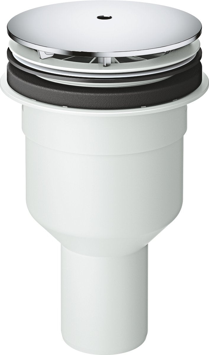 Grohe Ablaufgarnitur – für Universal-Duschwannen – vertikaler Auslauf – 115 mm Durchmesser
