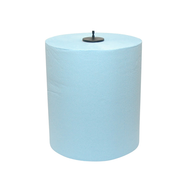 Euro Products Euromatic Handtuchrolle 2 Lagen blau (6x 150m)