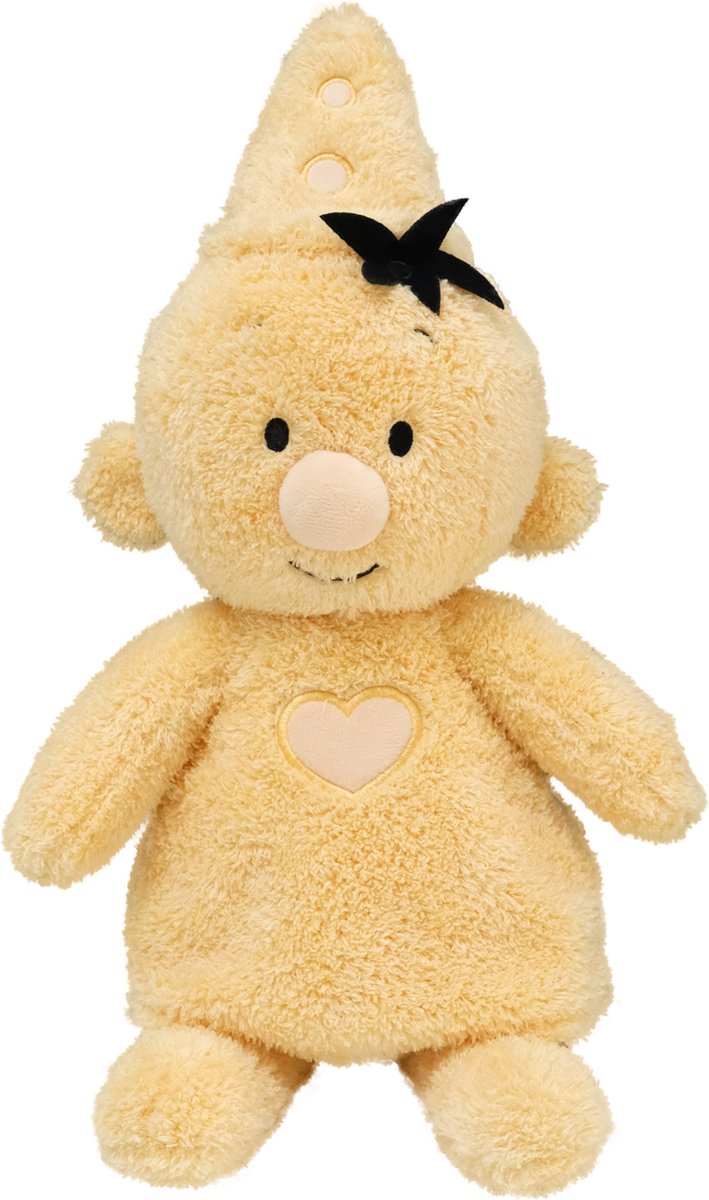 Studio 100 Bumba Cuddle Fluffy Pluche - Geel, 35 cm