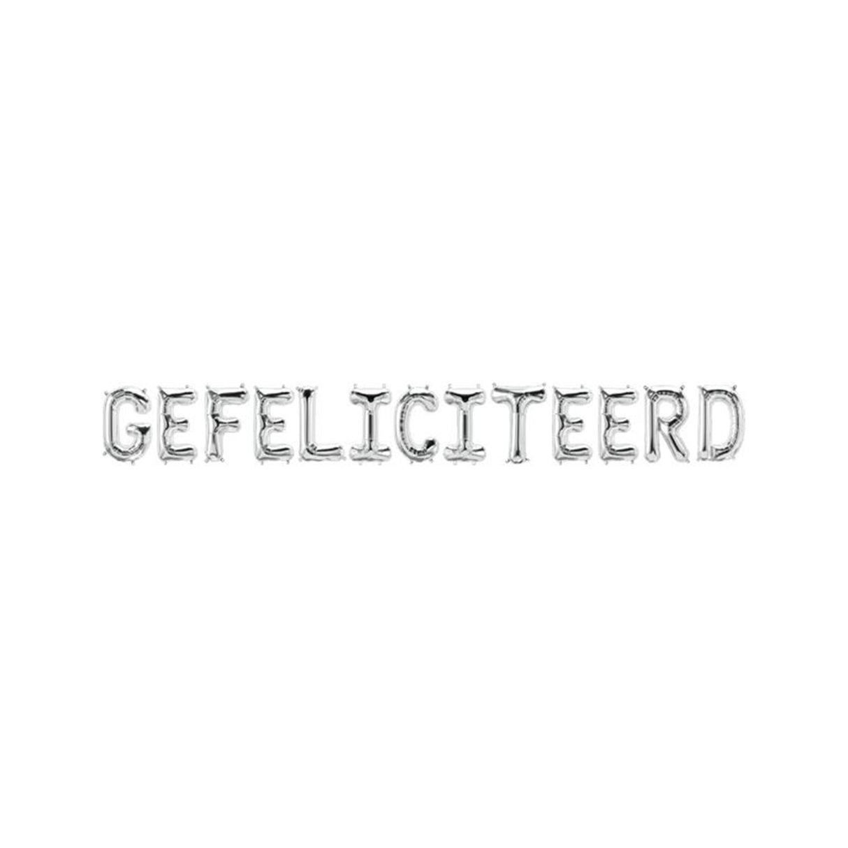 Paperdreams Folienballongirlande – herzlichen Glückwunsch