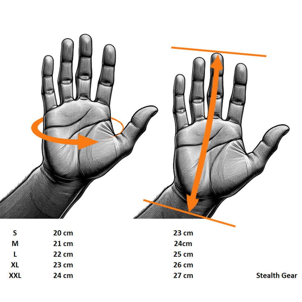 Stealth Gear Handschuhe Größe s