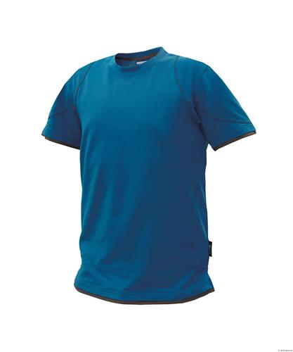 Dassy T-Shirt kinetic azurblau grau m