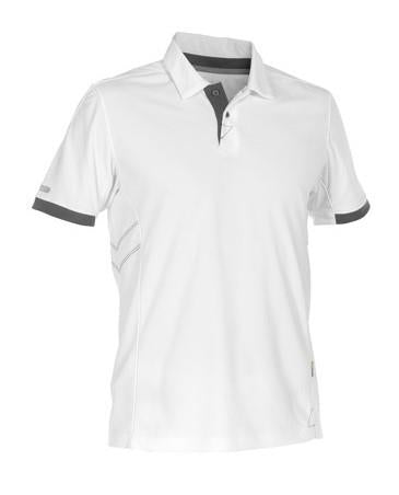 Dassy Polo Traxion weiß grau m
