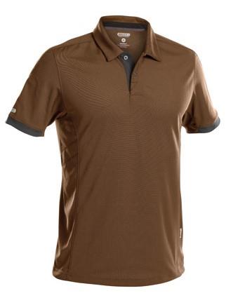 Dassy Polo Traxion braun grau l
