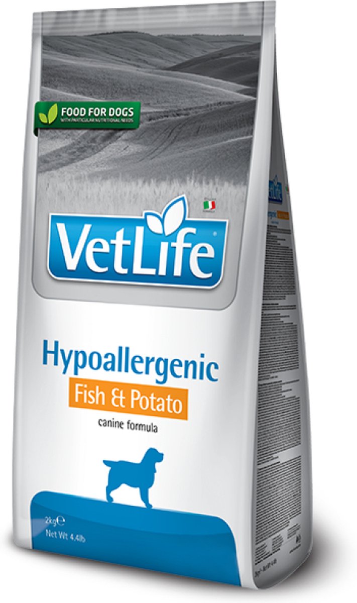 Farmina vetlife hypoallergene Fischkartoffel – Hundefutter – 2 kg