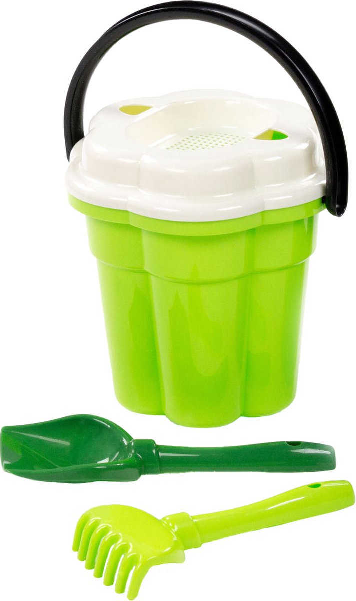 Cavallino Safari XL Classic Bucket Set Green, 4dlg.