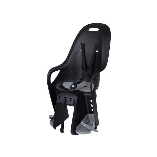 Polisport-Kindersitz hinter Koari CFS – Trägermontage – schwarzgrau
