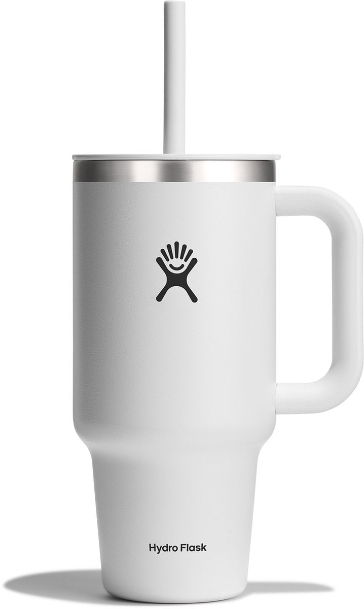Allround-Reisebecher „Hydro Flask“ (946 ml) – weiß
