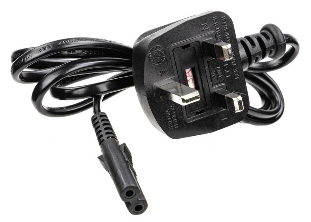 Bosch EBP Netzkabel 230V Ladegerät UK schwarz