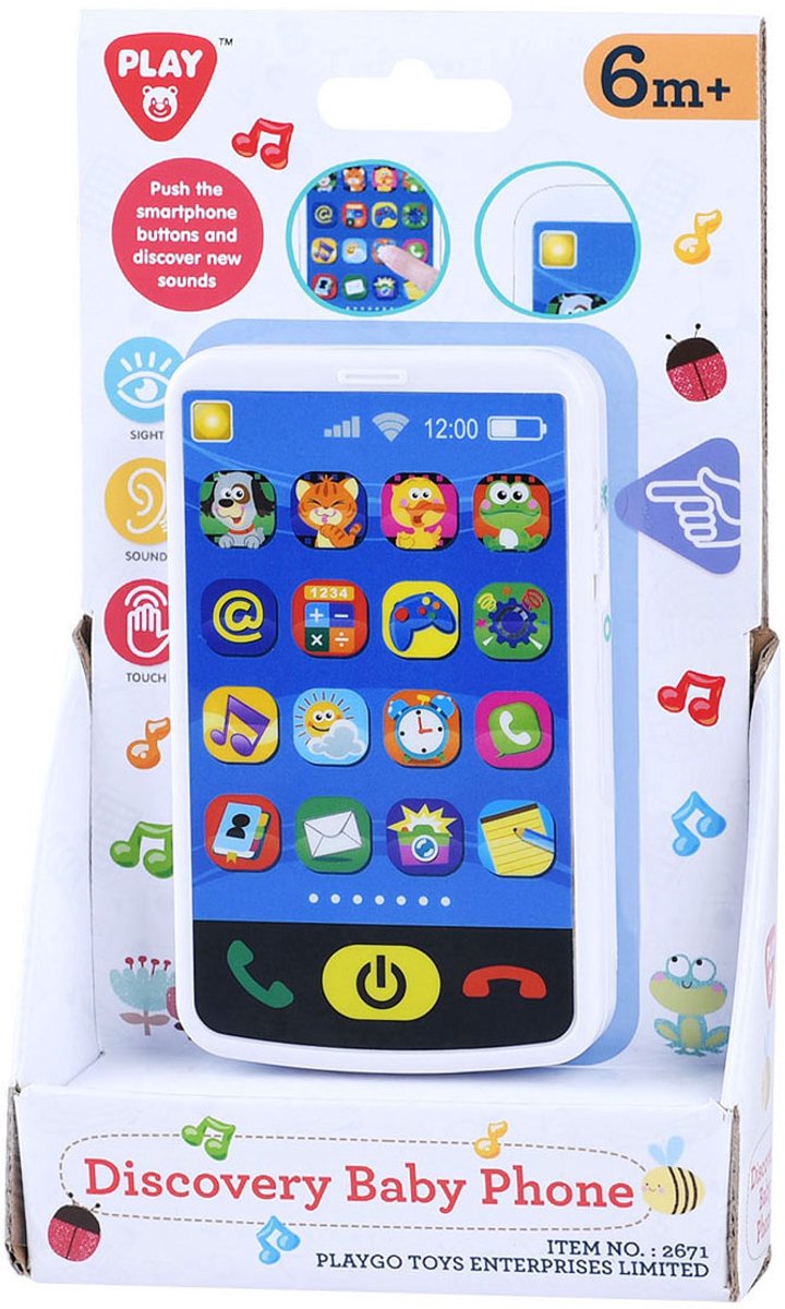 Baby-Smartphone mit Ton abspielen