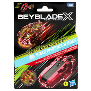 Beyblade x Deluxe Saitenwerfer-Set