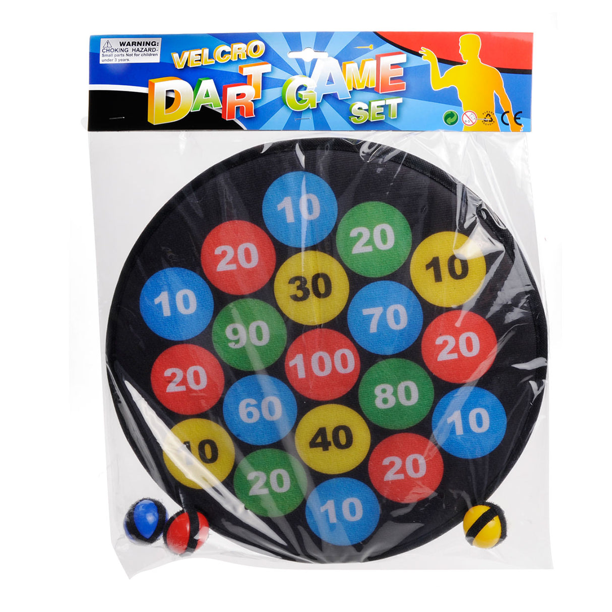 Dartscheibe mit Klettverschluss
