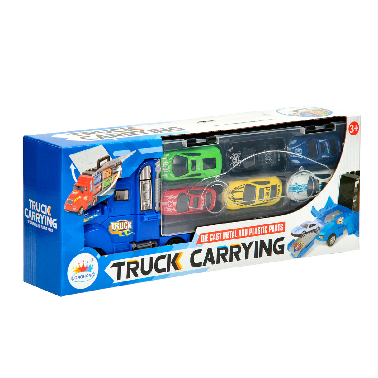 Autotransporter speichern - blau