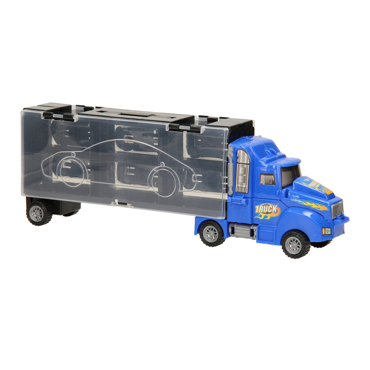 Autotransporter speichern - blau